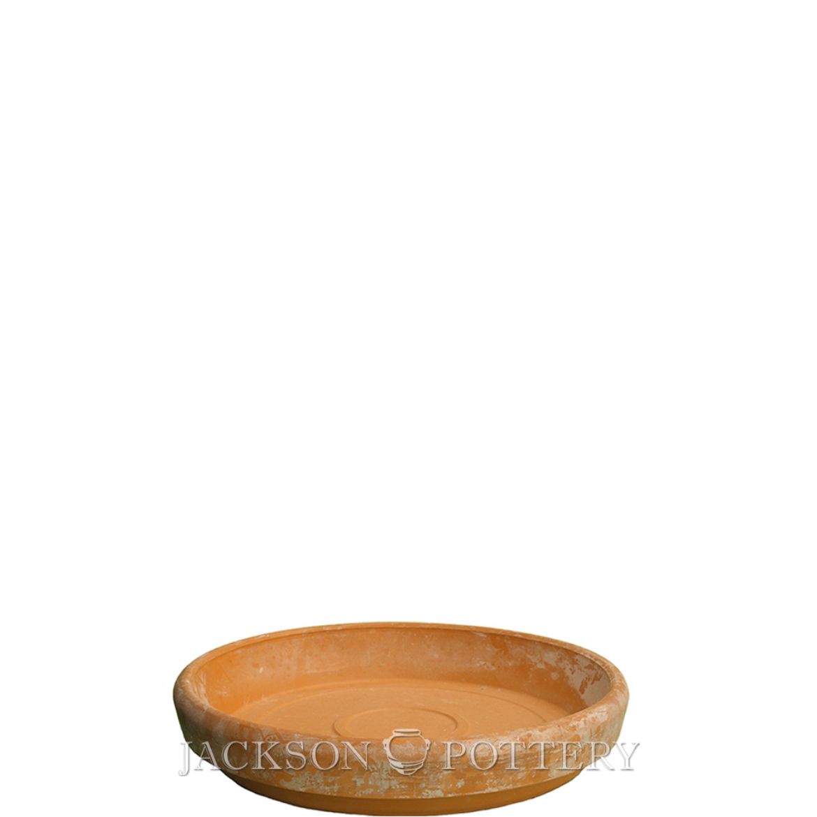 Jackson Pottery HI31G Terra Cotta Saucer with Lip, 19 in.