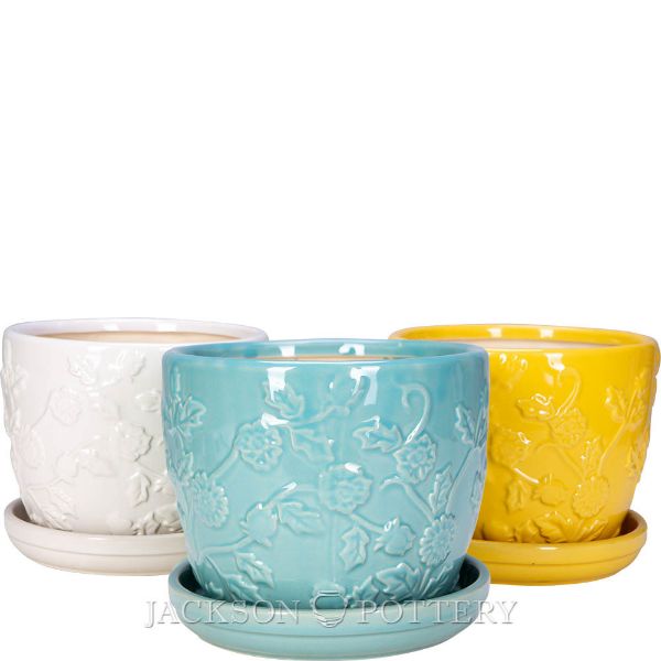 Jackson Pottery With Saucer