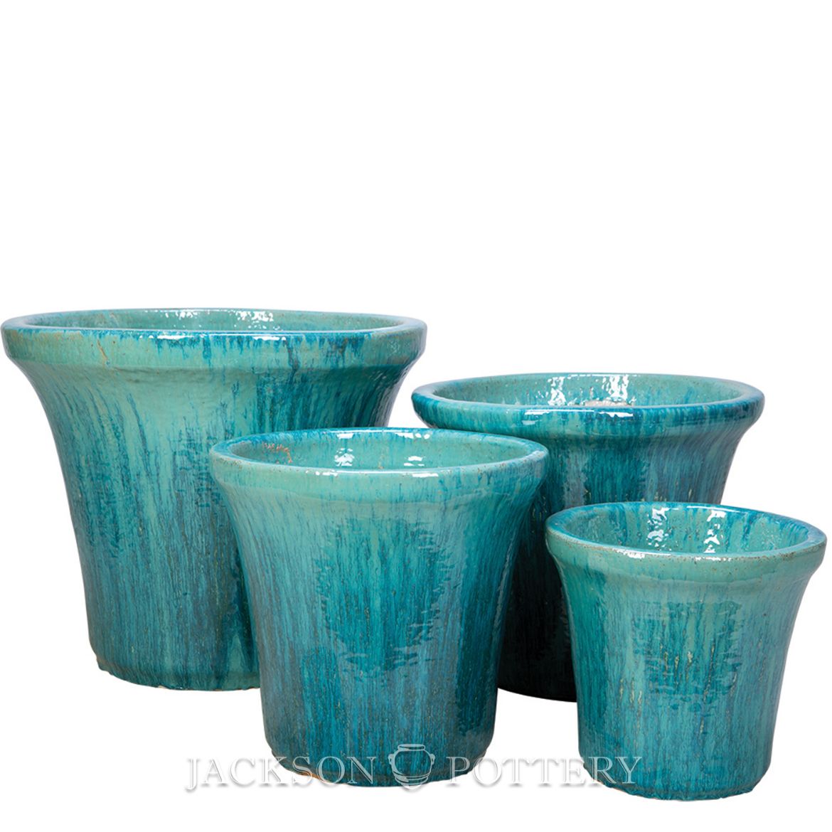 Jackson Pottery GGC9694 Tapered Cylinder, Set of 4