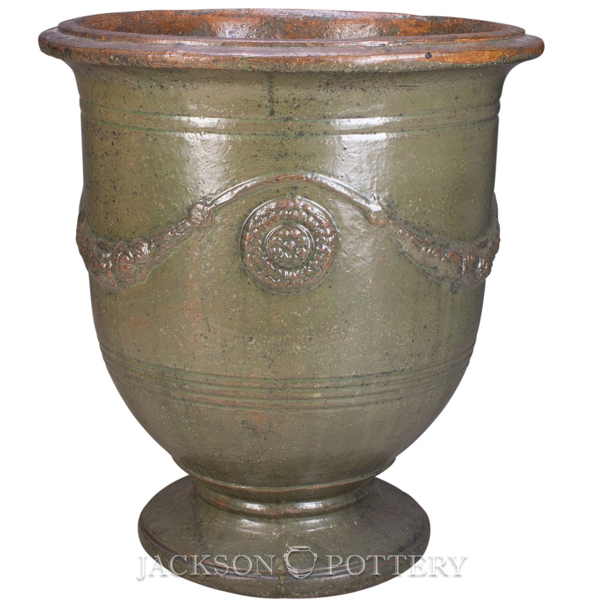 Picture of 24 in. Cezanne Urn - Mediterranean Green