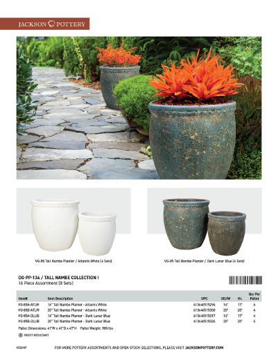 Picture of Tall Nambe Collection I | 16 Pcs. | 8 Sets