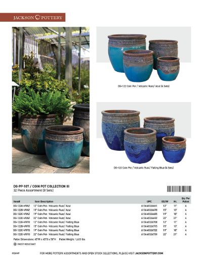 Picture of DG-PP-107 Coin Pot, Designer Collection III
