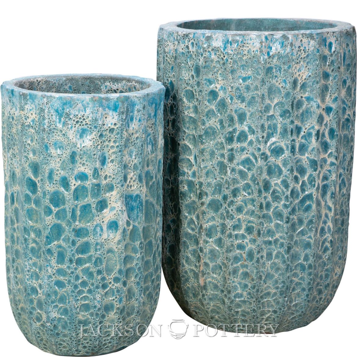Picture of Grenada Planter, Tall Set of 2 A,B - Lunar Blue