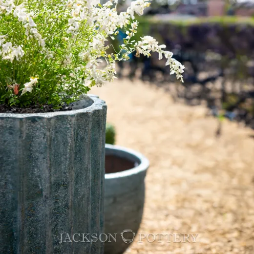 Picture of Grenada Planter, Tall Set of 2 A,B - Lunar Blue