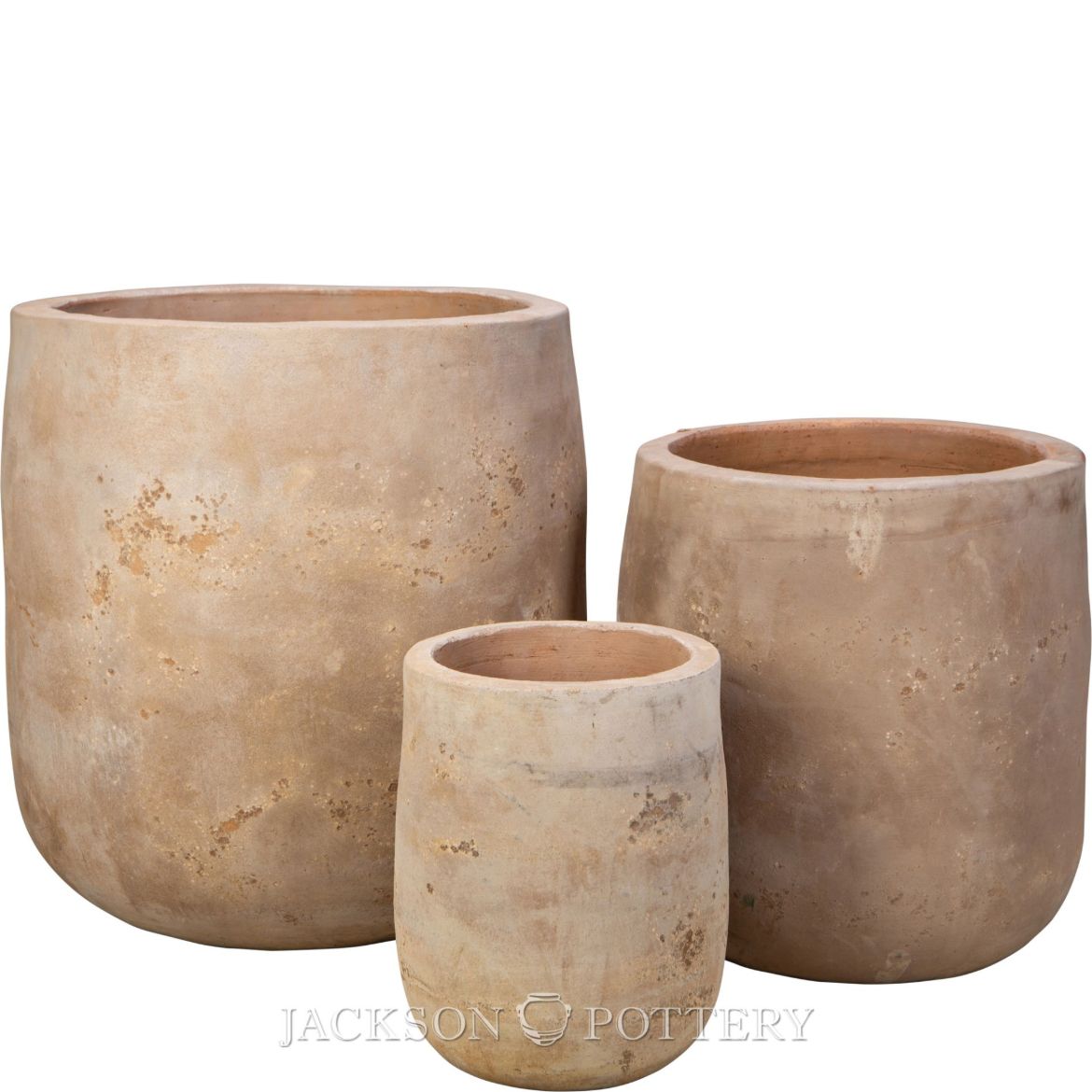 Picture of Toro Pot Set of 3 A,B,C - Antique Terracotta