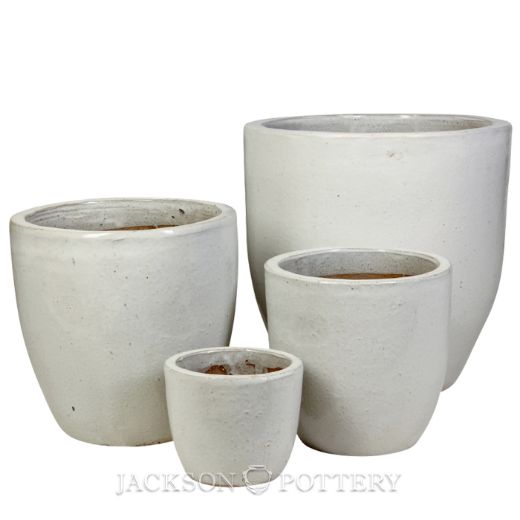 Picture of "Egg Planter Set of 4 A,B,C,D - Antique White"