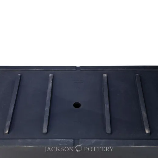 Picture of 39.5 x 19 in. Modern Rectangle - Dark Anthracite