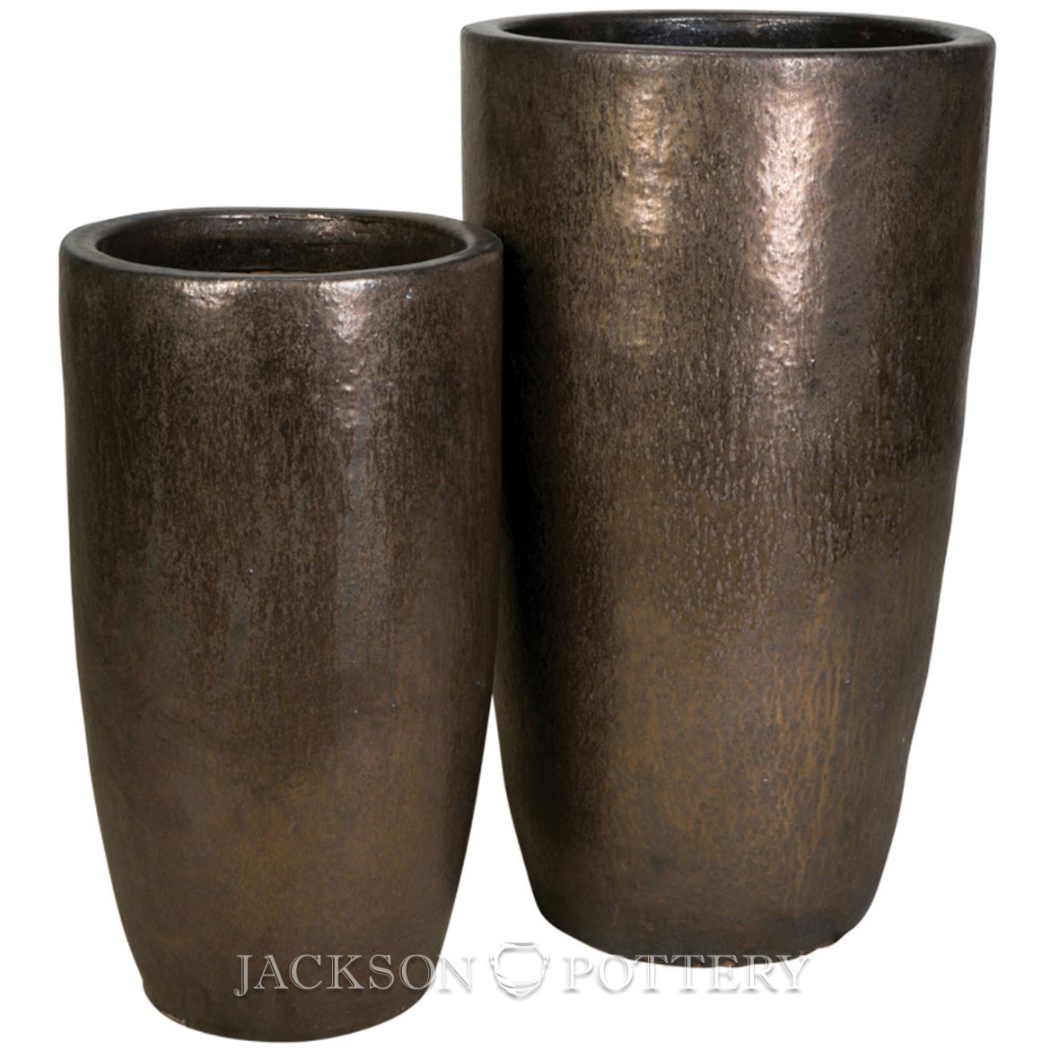 Picture of "Calypso Vase Set of 2 A,B - Antique Copper"