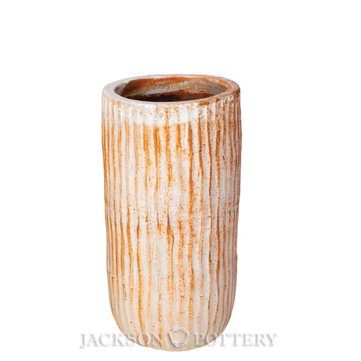 Picture of 14 in. Tall Boho Vase - Mediterranean White