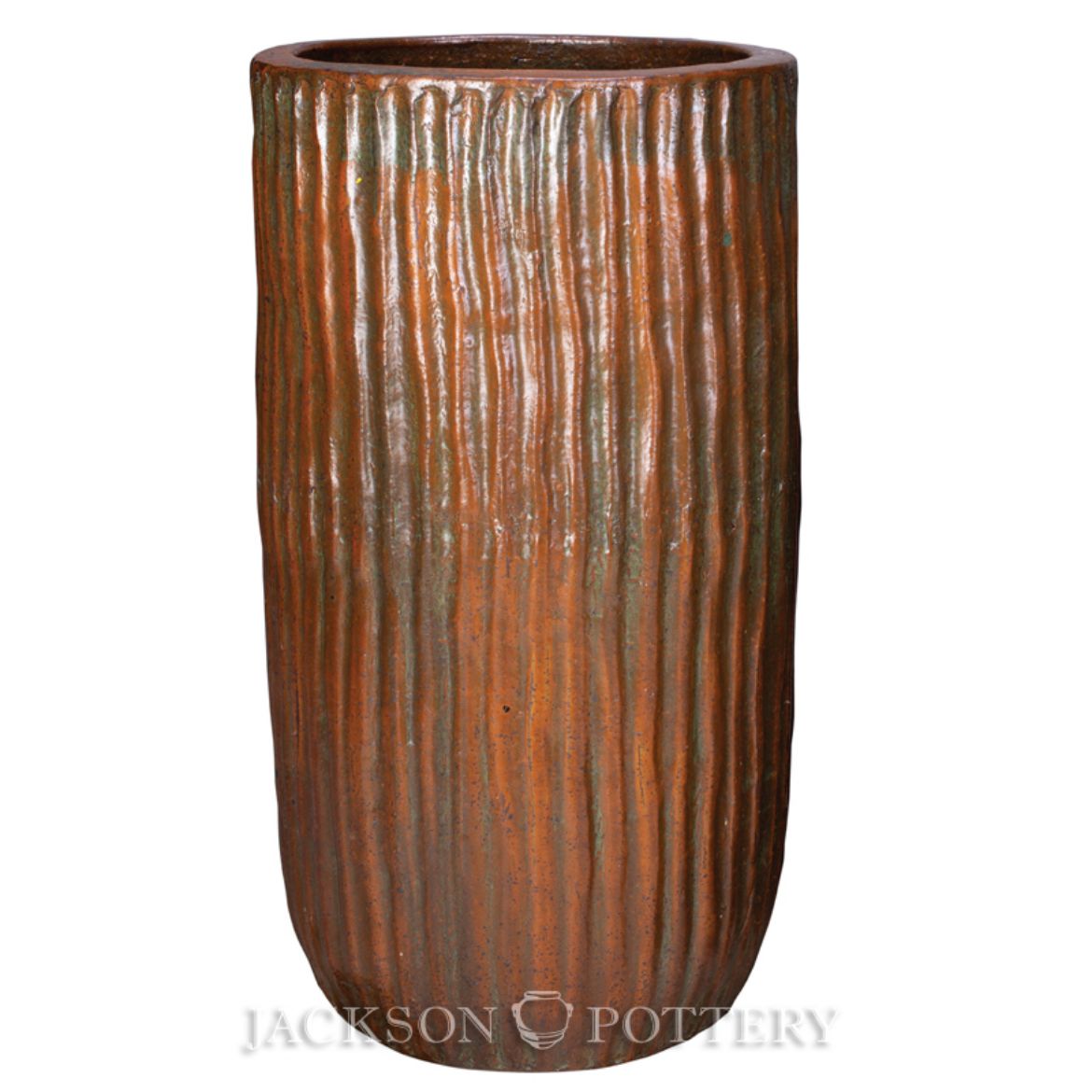 Picture of 18 in. Tall Boho Vase - Mediterranean Green