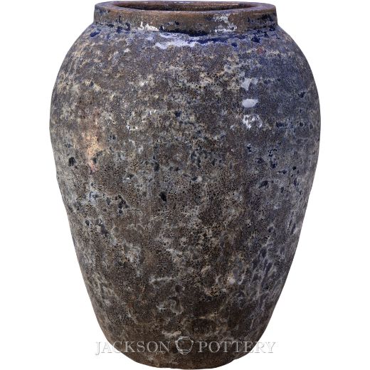 Picture of 25 in. Gold Urn - Blue Lava