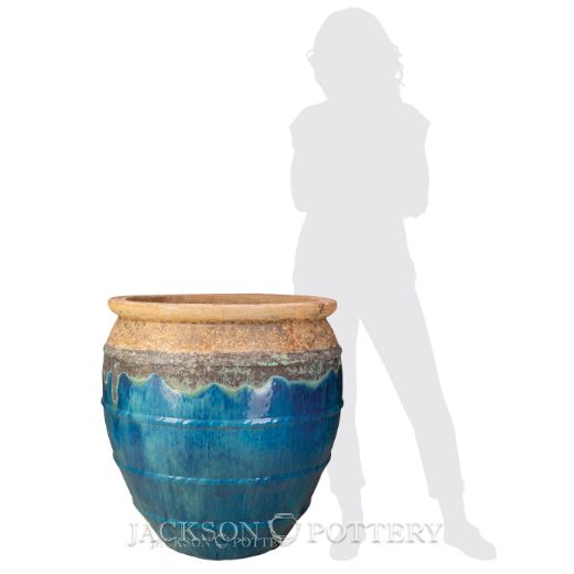 Picture of 29.5 in. Magnus Water Jar - Ancient Earth over Azul
