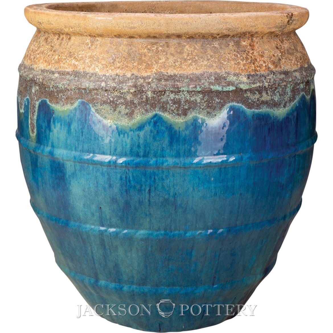 Picture of 29.5 in. Magnus Water Jar - Ancient Earth over Azul