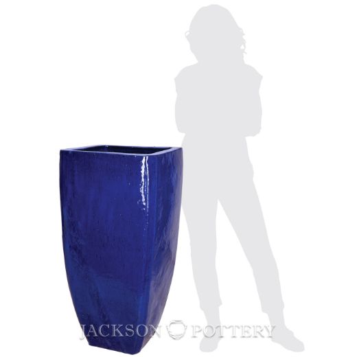 Picture of 18.5 in. Tall Designer Square - Falling Blue