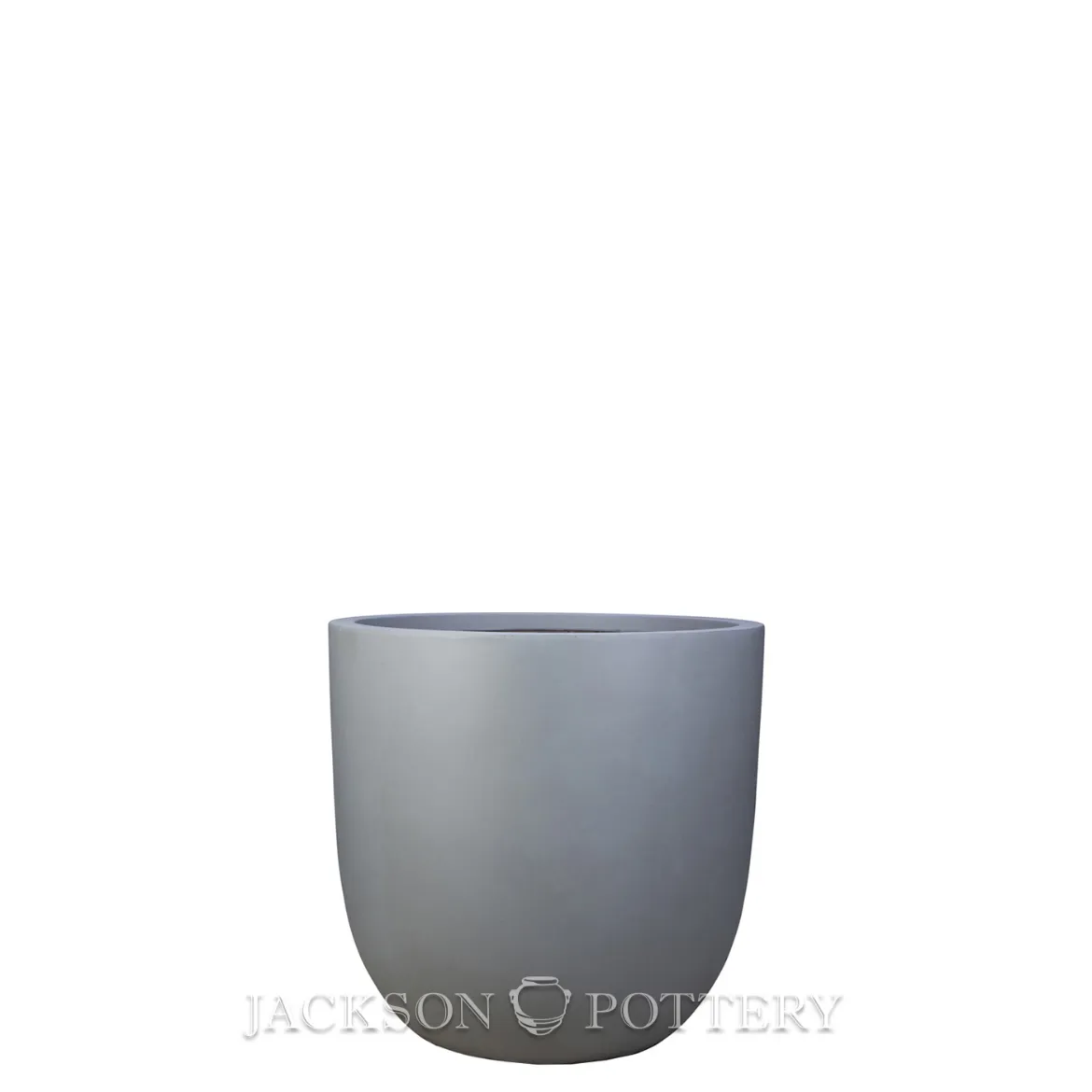 Picture of 18 in. Lightweight Egg Planter - Cool Grey