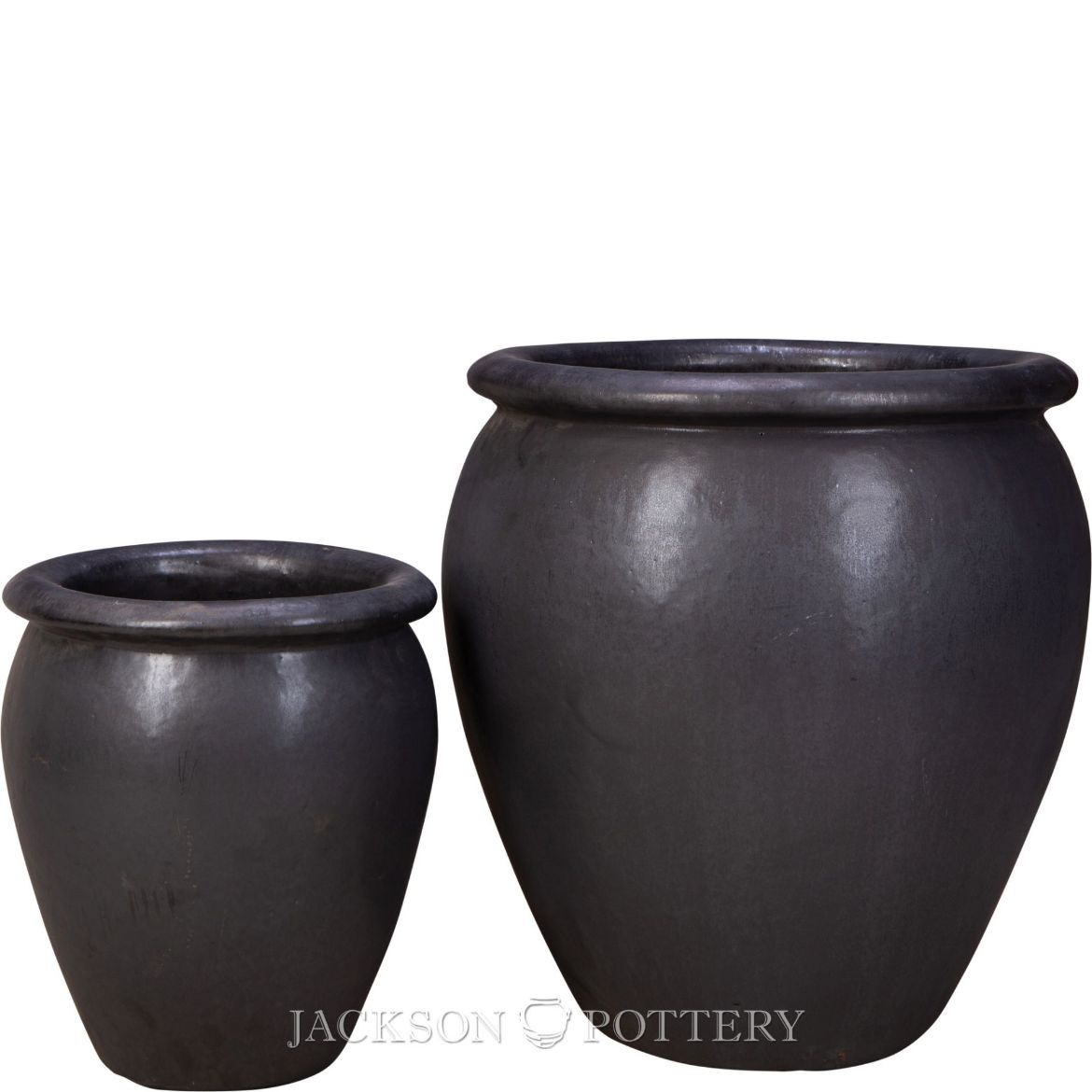 Picture of Maricopa Water Jar Set of 2 A,B - Charcoal