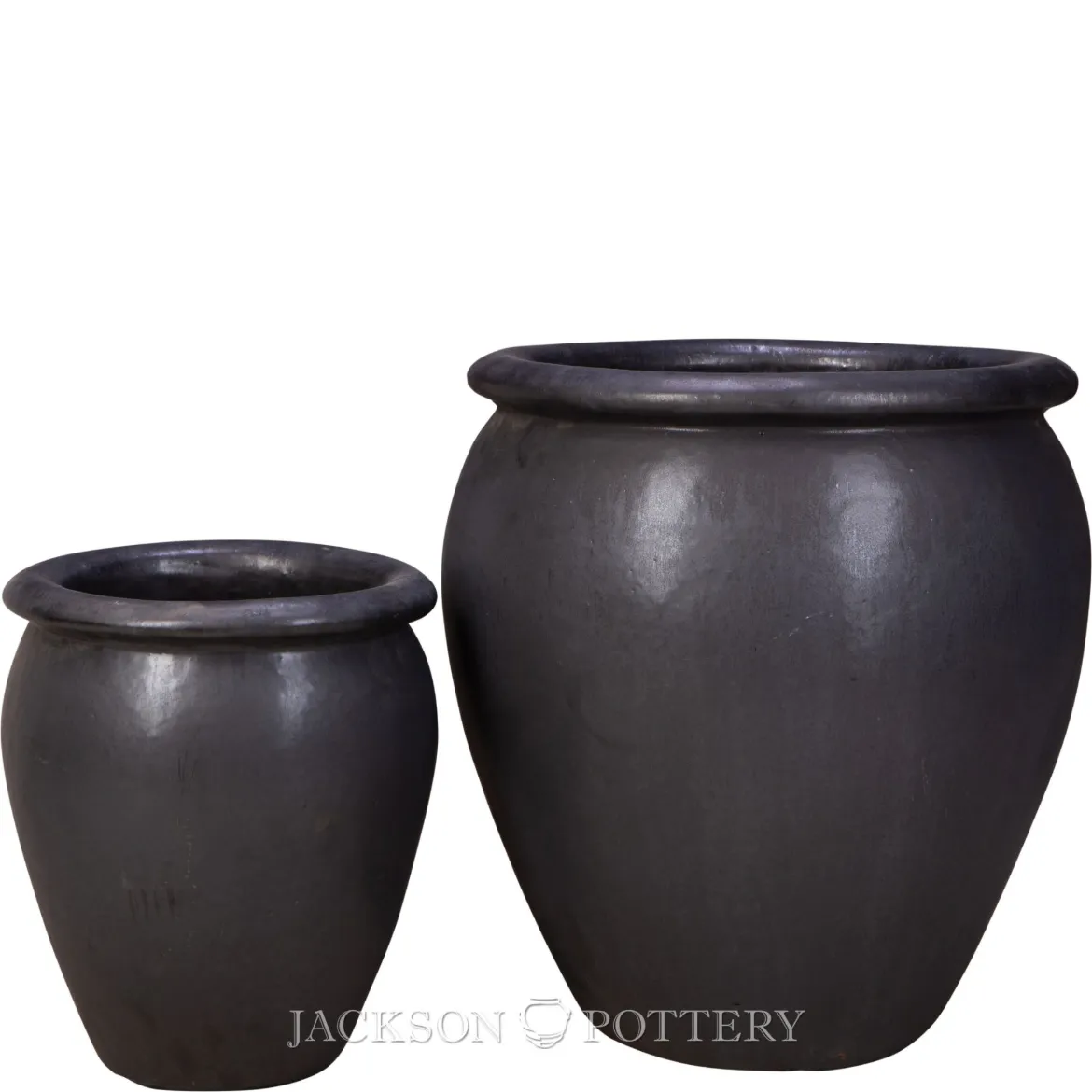 Picture of Maricopa Water Jar Set of 2 A,B - Charcoal