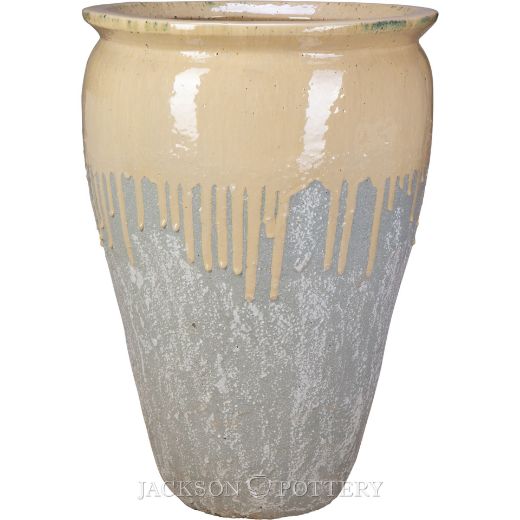 Picture of 20 in. Bautista Water Jar - Cream over Greystone