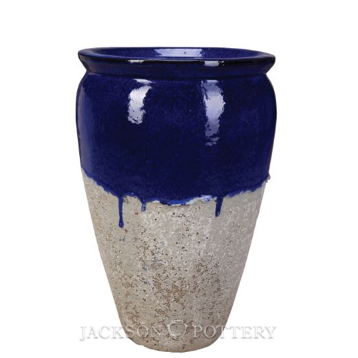 Picture of 14 in. Bautista Water Jar - Blue over Greystone