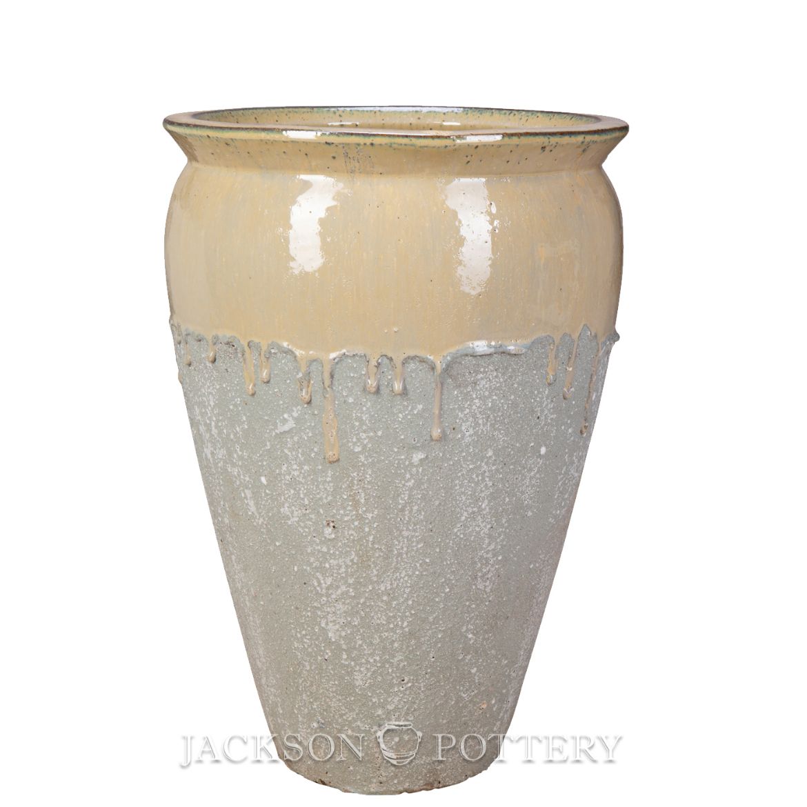 Picture of 14 in. Bautista Water Jar - Cream over Greystone