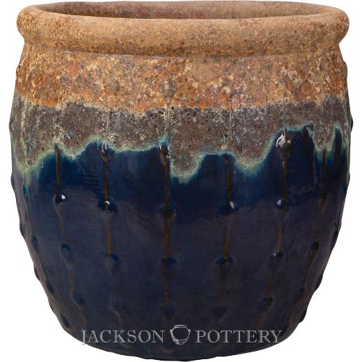 Picture of 23 in. Emperor Planter - Ancient Earth over Azul