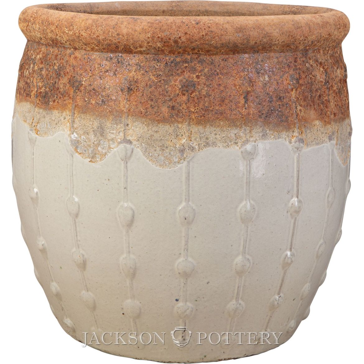 Picture of 23 in. Emperor Planter - Ancient Earth over White