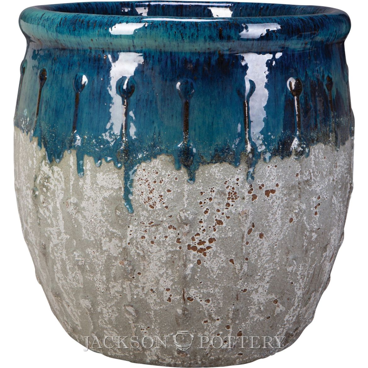 Picture of 23 in. Emperor Planter - Azul over Greystone