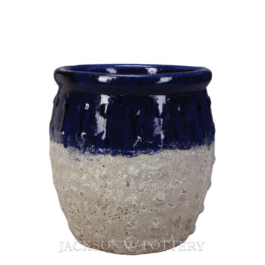 Picture of 14 in. Emperor Planter - Blue over Greystone