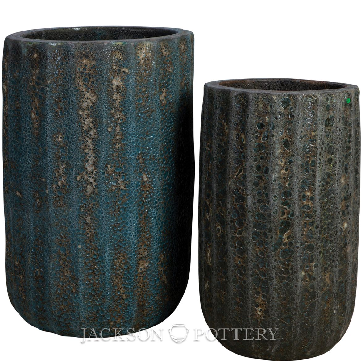 Picture of Grenada Planter, Tall Set of 2 A,B - Dark Lunar Blue