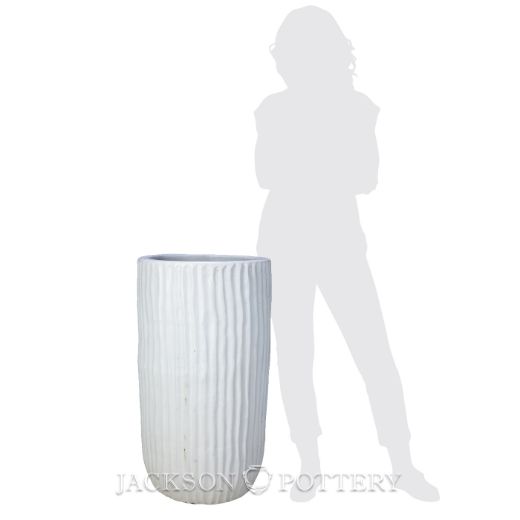 Picture of 18 in. Tall Boho Vase - Matte White