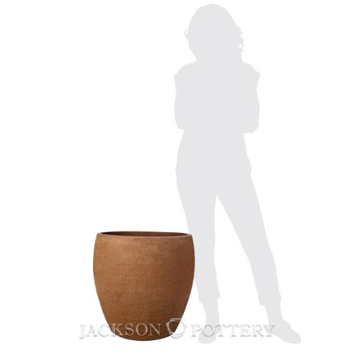 Picture of 20 in. Vista Bowl Planter - Natural Clay