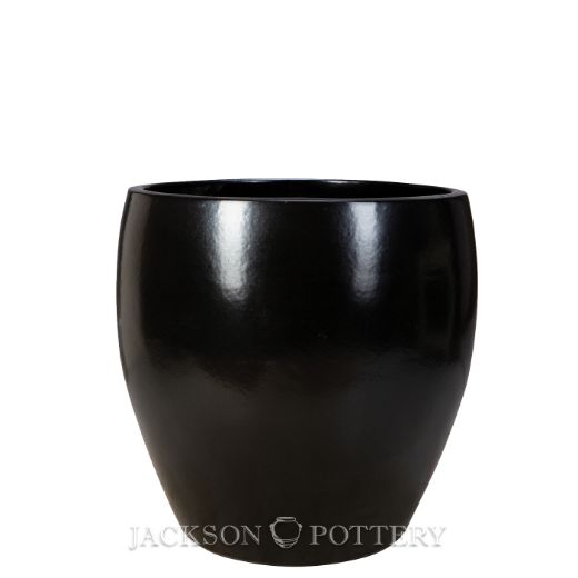 Picture of 20 in. Vista Bowl Planter - Satin Black