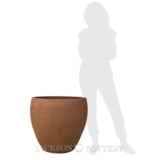 Picture of 26 in. Vista Bowl Planter - Natural Clay