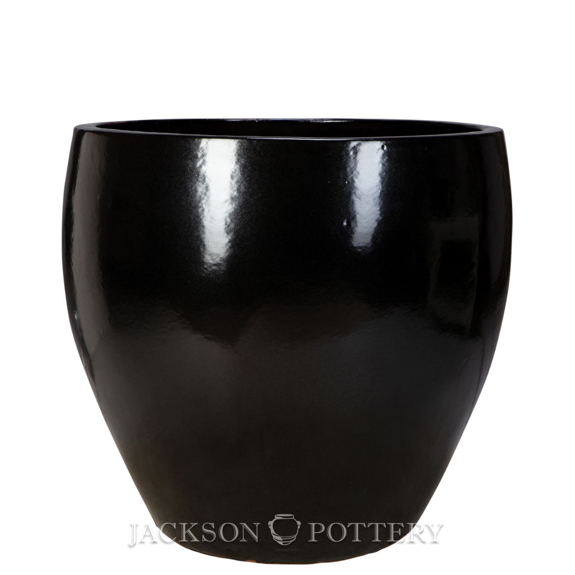 Picture of 26 in. Vista Bowl Planter - Satin Black