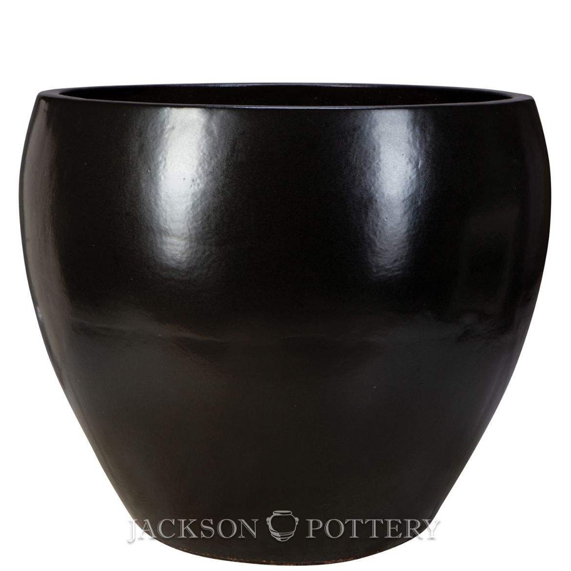 Picture of 32 in. Vista Bowl Planter - Satin Black