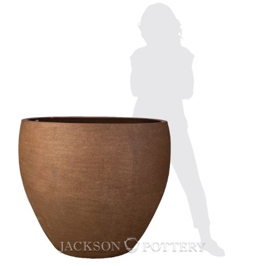 Picture of 40 in. Vista Bowl Planter - Natural Clay