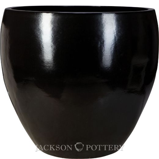 Picture of 40 in. Vista Bowl Planter - Satin Black