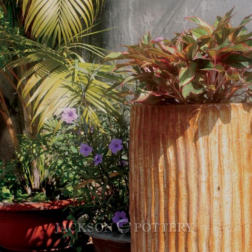 Picture of 18 in. Tall Boho Vase - Mediterranean White