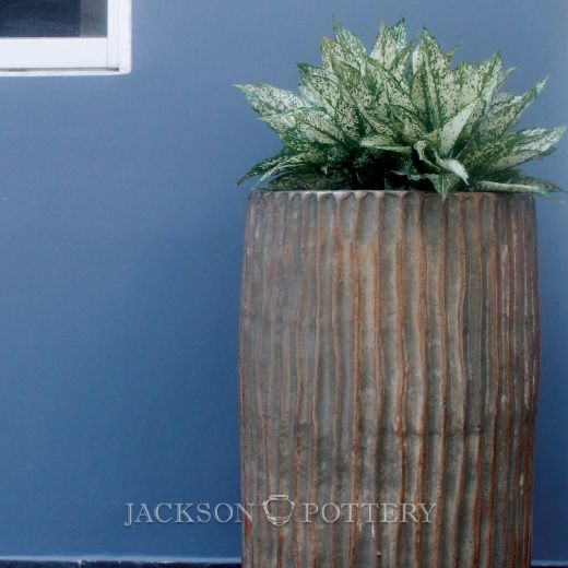 Picture of 14 in. Tall Boho Vase - Mediterranean Green