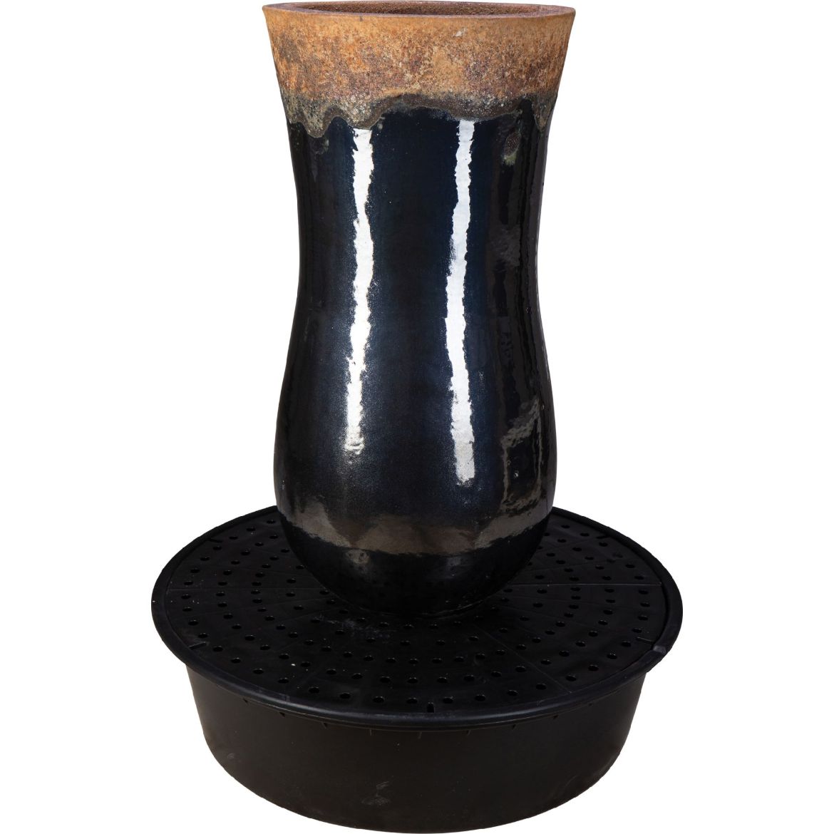 Picture of 19 in. Phoenician Water Jar Fountain Kit - Ancient Earth over Black