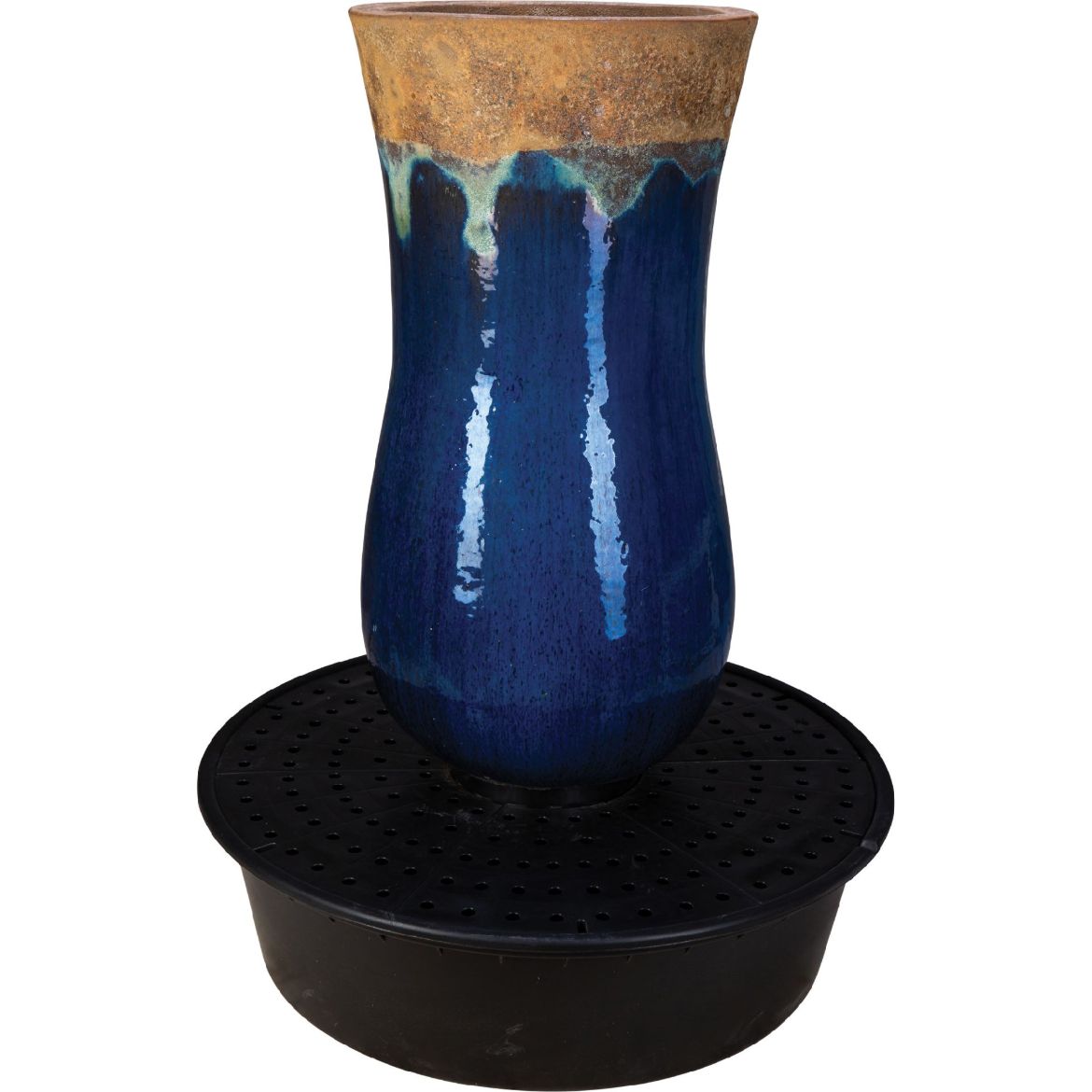 Picture of 19 in. Phoenician Water Jar Fountain Kit - Ancient Earth over Azul