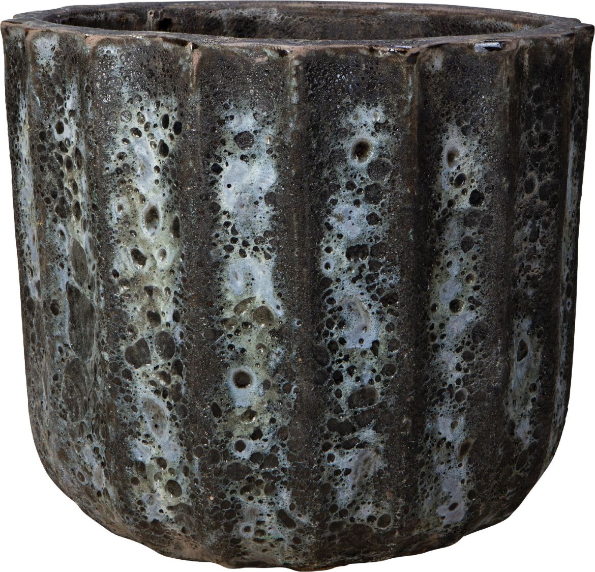 Picture of 22 in. Grenada Planter, Short - Black Lava