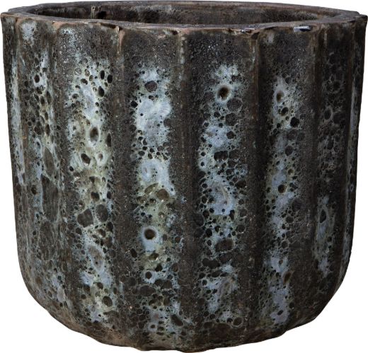 Picture of 22 in. Grenada Planter, Short - Black Lava