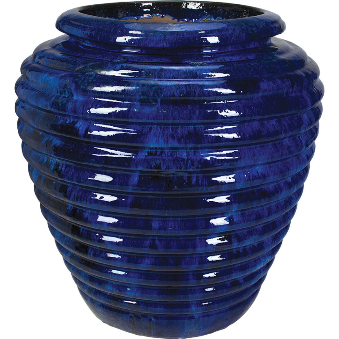 Picture of 28 in. Zara Jar - Falling Blue