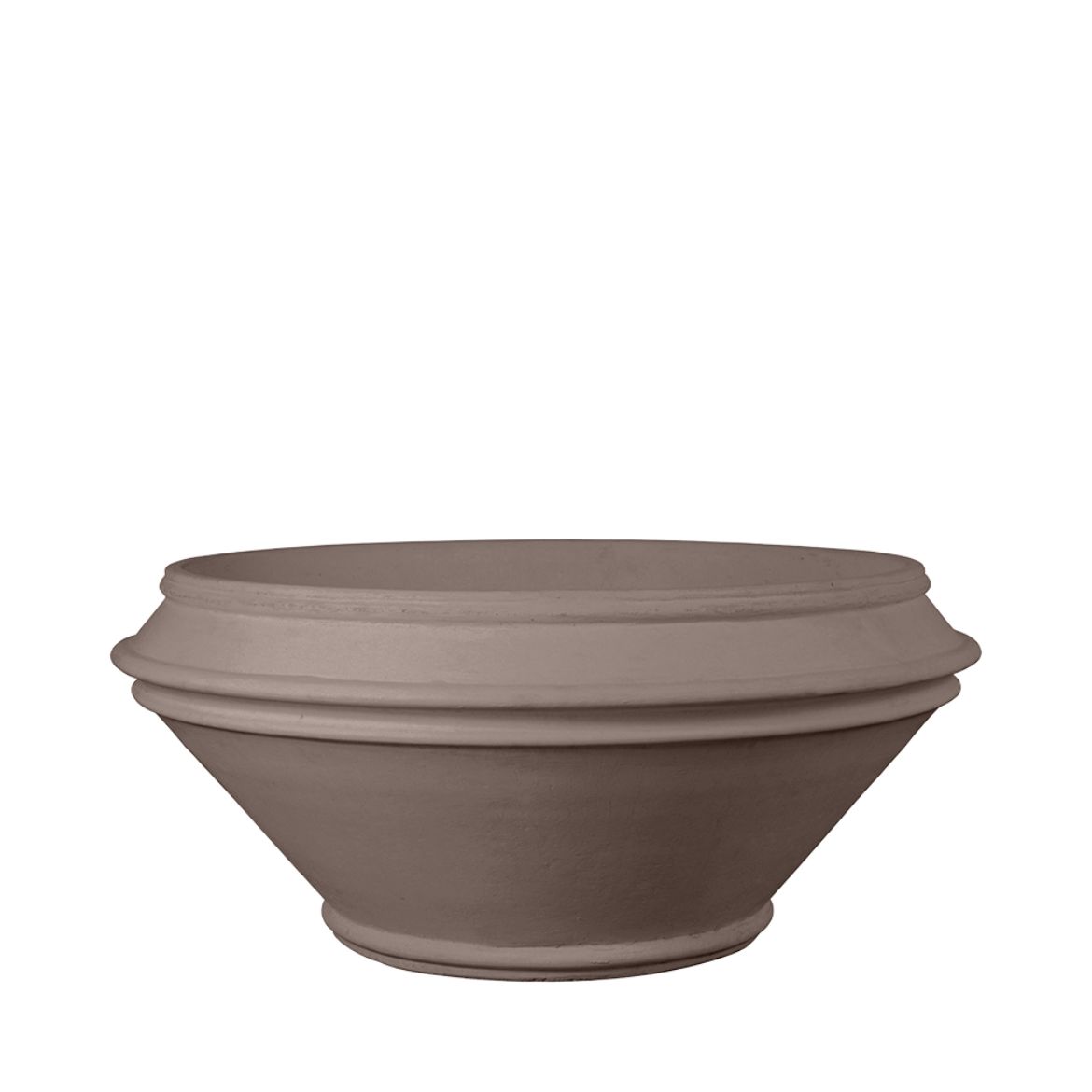 Picture of 42 in. Meridian Bowl Planter - Natural Finish  - Cocoa