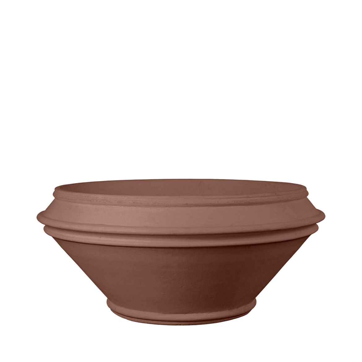 Picture of 42 in. Meridian Bowl Planter - Natural Finish  - Desert Rose