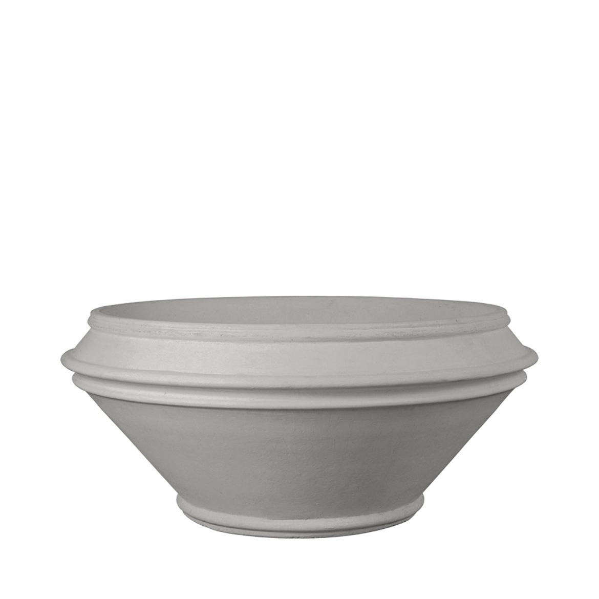 Picture of 42 in. Meridian Bowl Planter - Natural Finish  - Grey