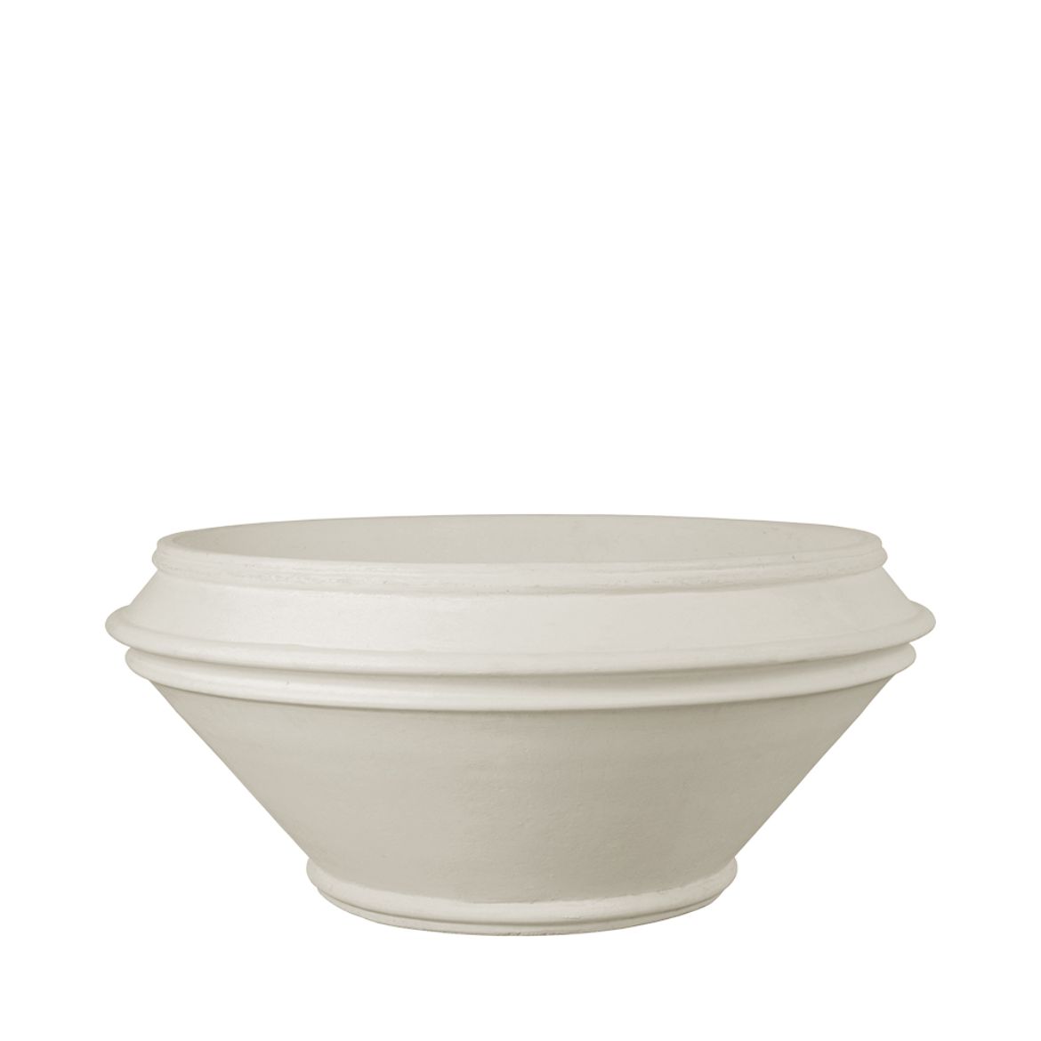 Picture of 42 in. Meridian Bowl Planter - Natural Finish  - Limestone