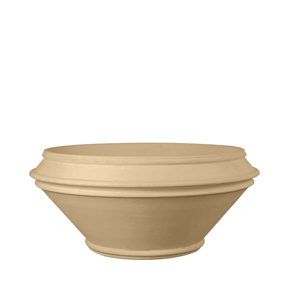 Picture of 42 in. Meridian Bowl Planter - Natural Finish  - Sandstone