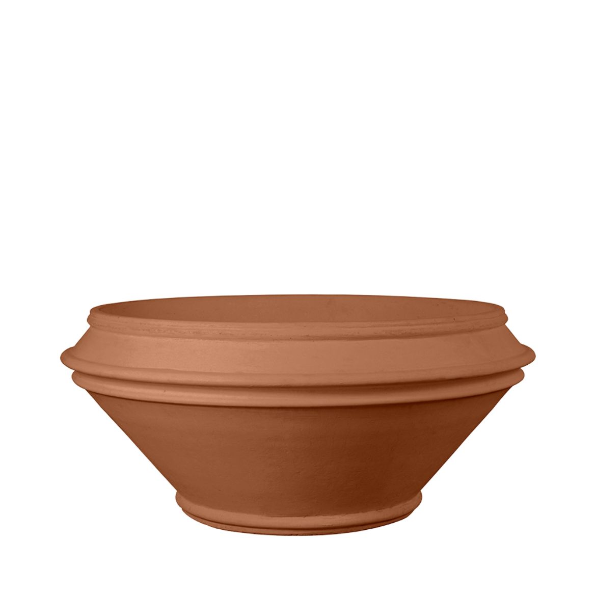 Picture of 42 in. Meridian Bowl Planter - Natural Finish  - Terracotta